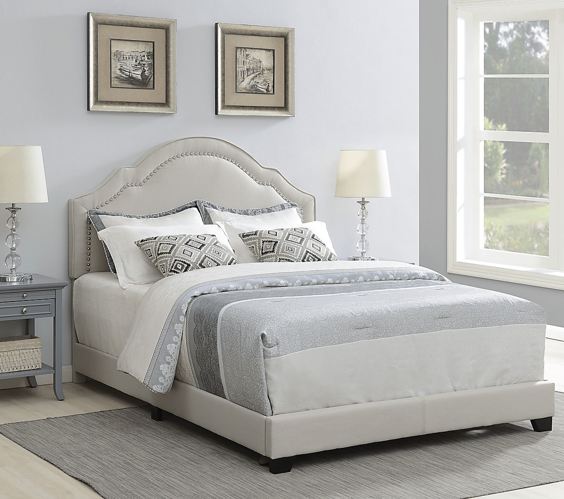Larrea Gray Queen Bed - Image 8