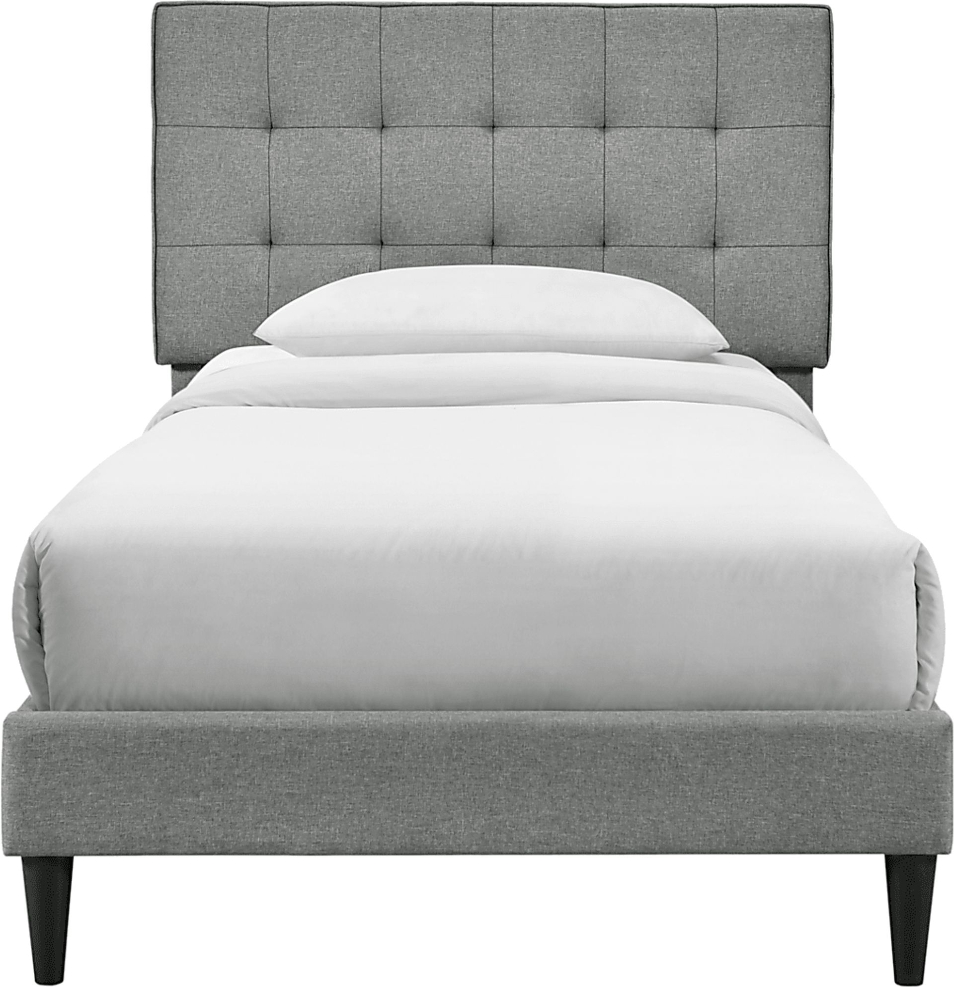 Larrimore Gray Twin Platform Bed - Image 2