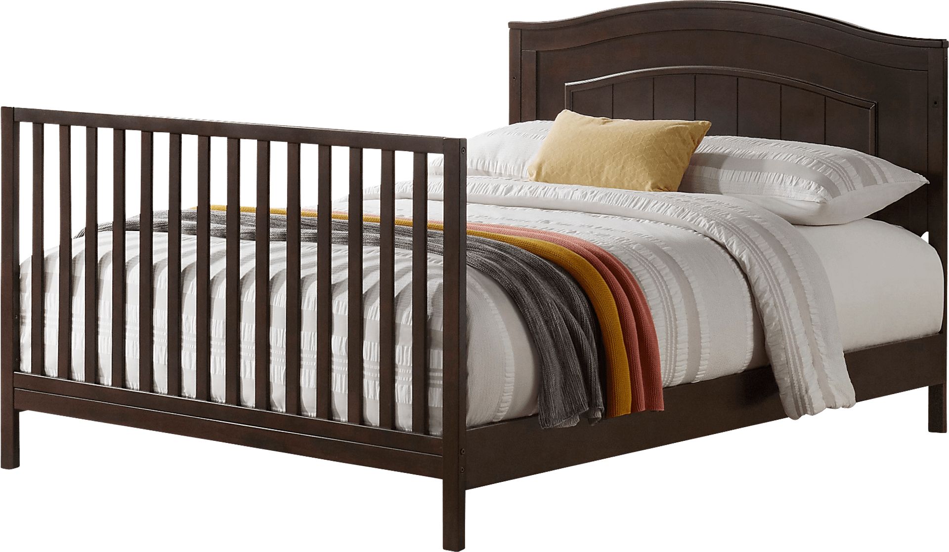 Larton Espresso Convertible Crib - Image 5