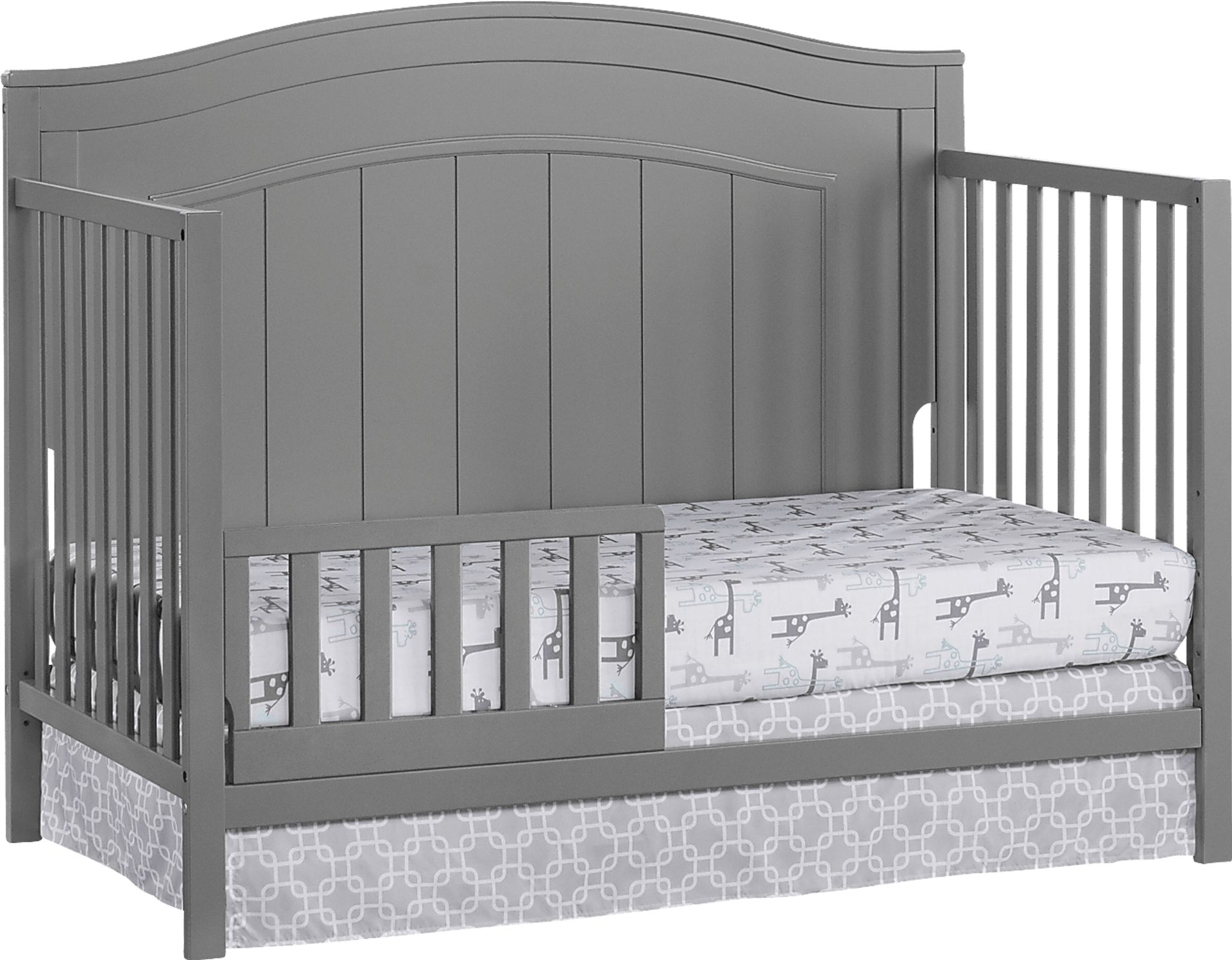 Larton Gray Convertible Crib - Image 3