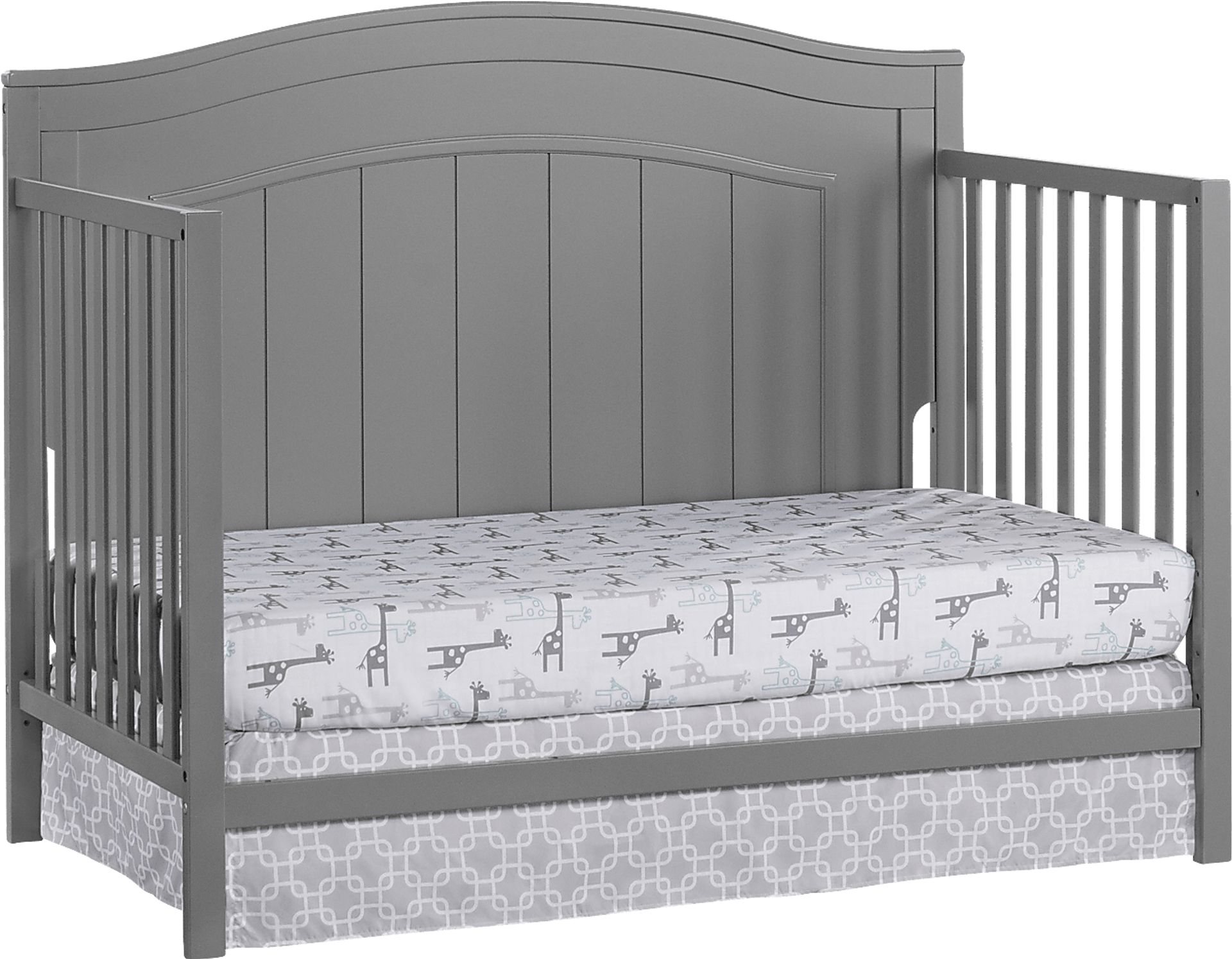 Larton Gray Convertible Crib - Image 4