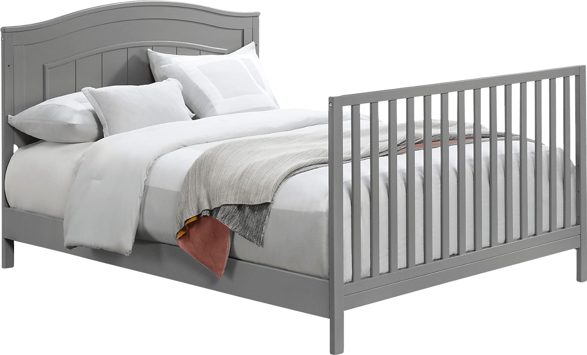 Larton Gray Convertible Crib - Image 5