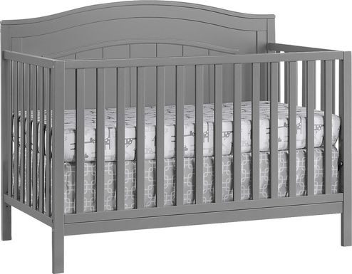 Larton Gray Convertible Crib