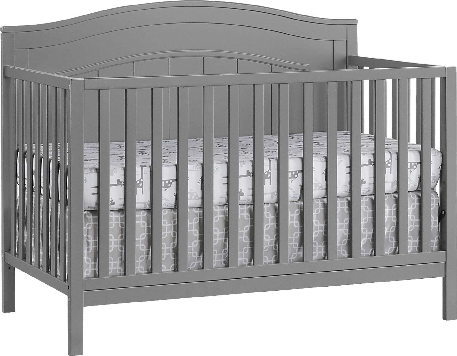 Larton Gray Convertible Crib - Image 1