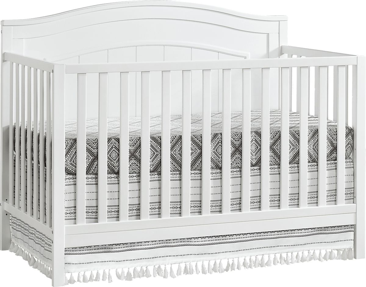Larton White Colors,White Convertible Crib Rooms to Go