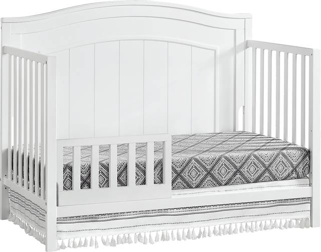 Larton White Toddler Rail - Thumbnail - Image 1