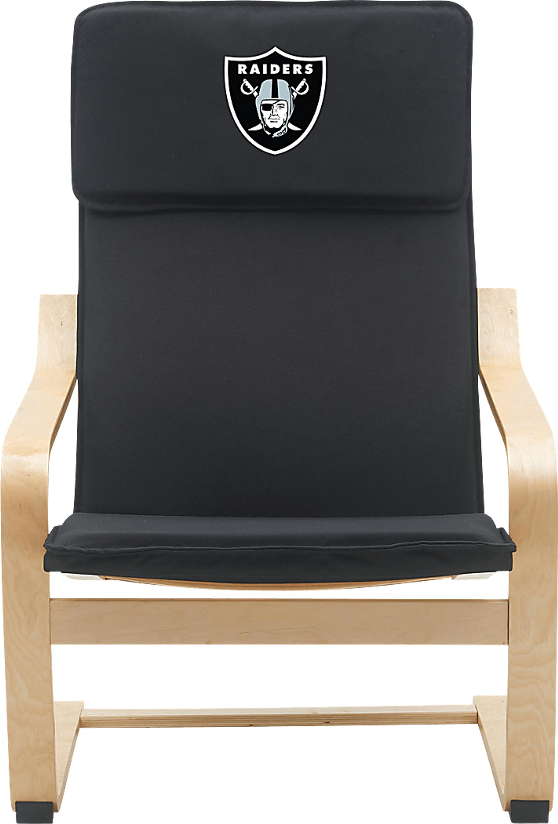 Las Vegas Raiders Black Accent Chair - Image 3