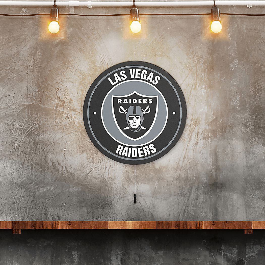 Las Vegas Raiders LED Wall Decor - Thumbnail 4