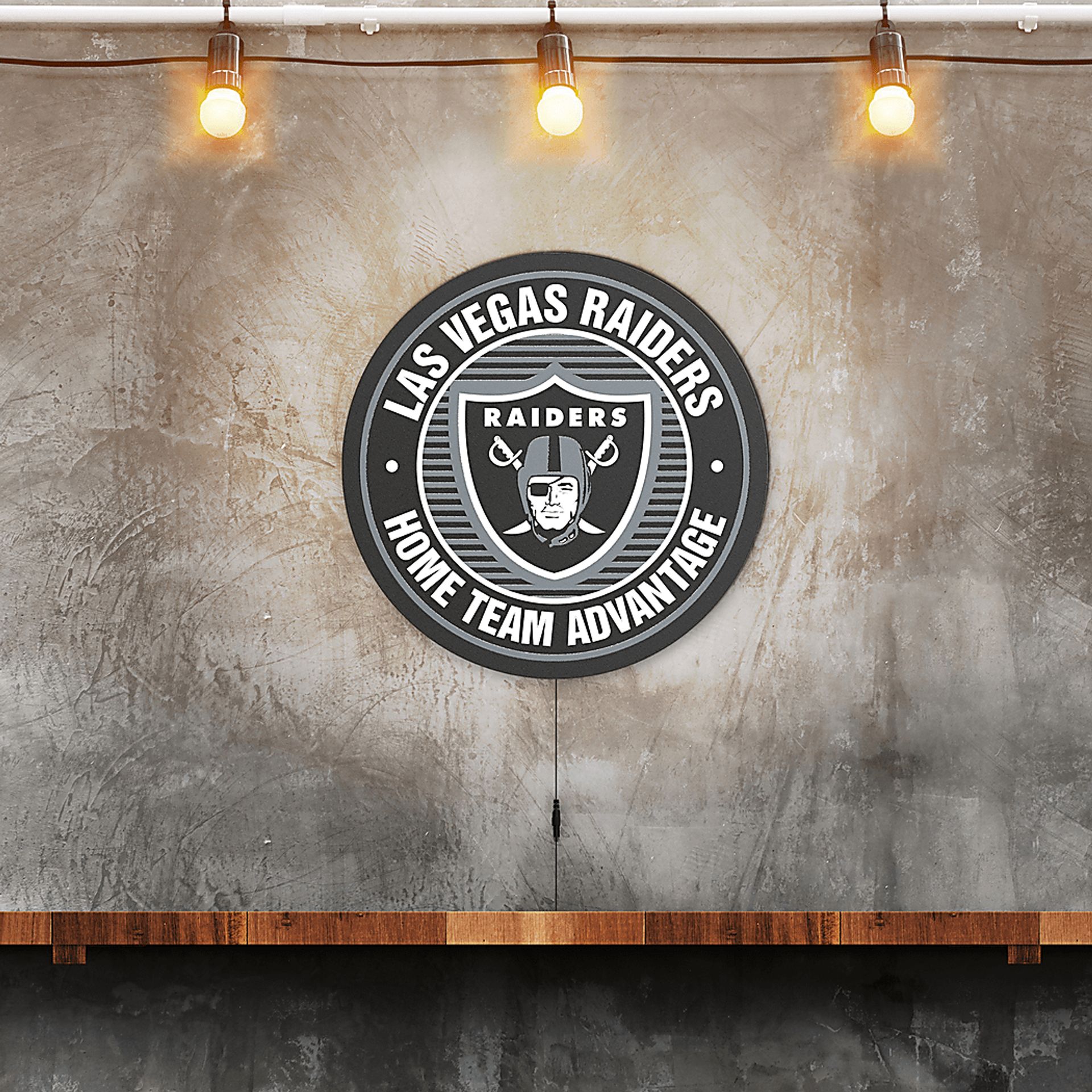 Las Vegas Raiders LED Wall Decor - Image 2