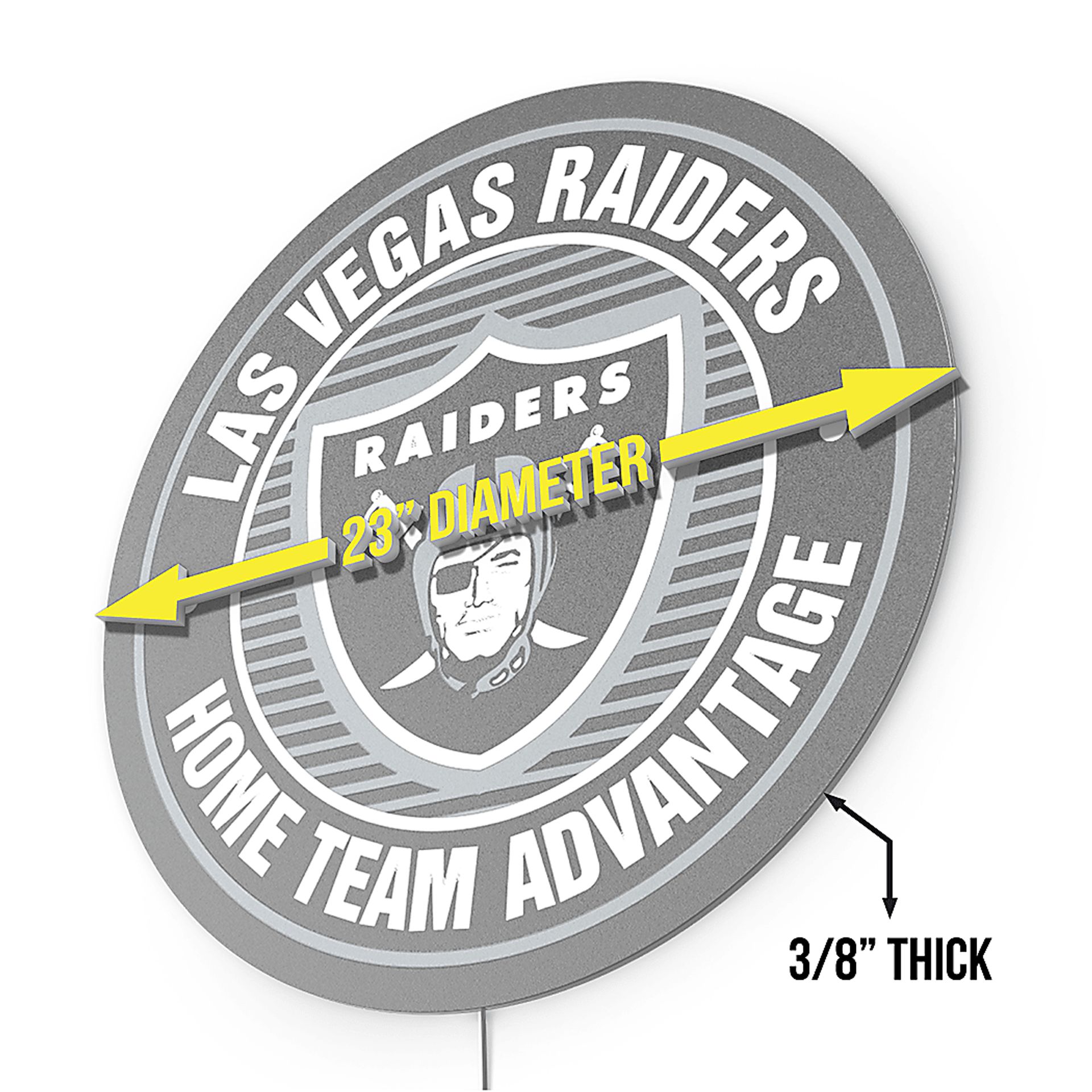 Las Vegas Raiders LED Wall Decor - Image 7