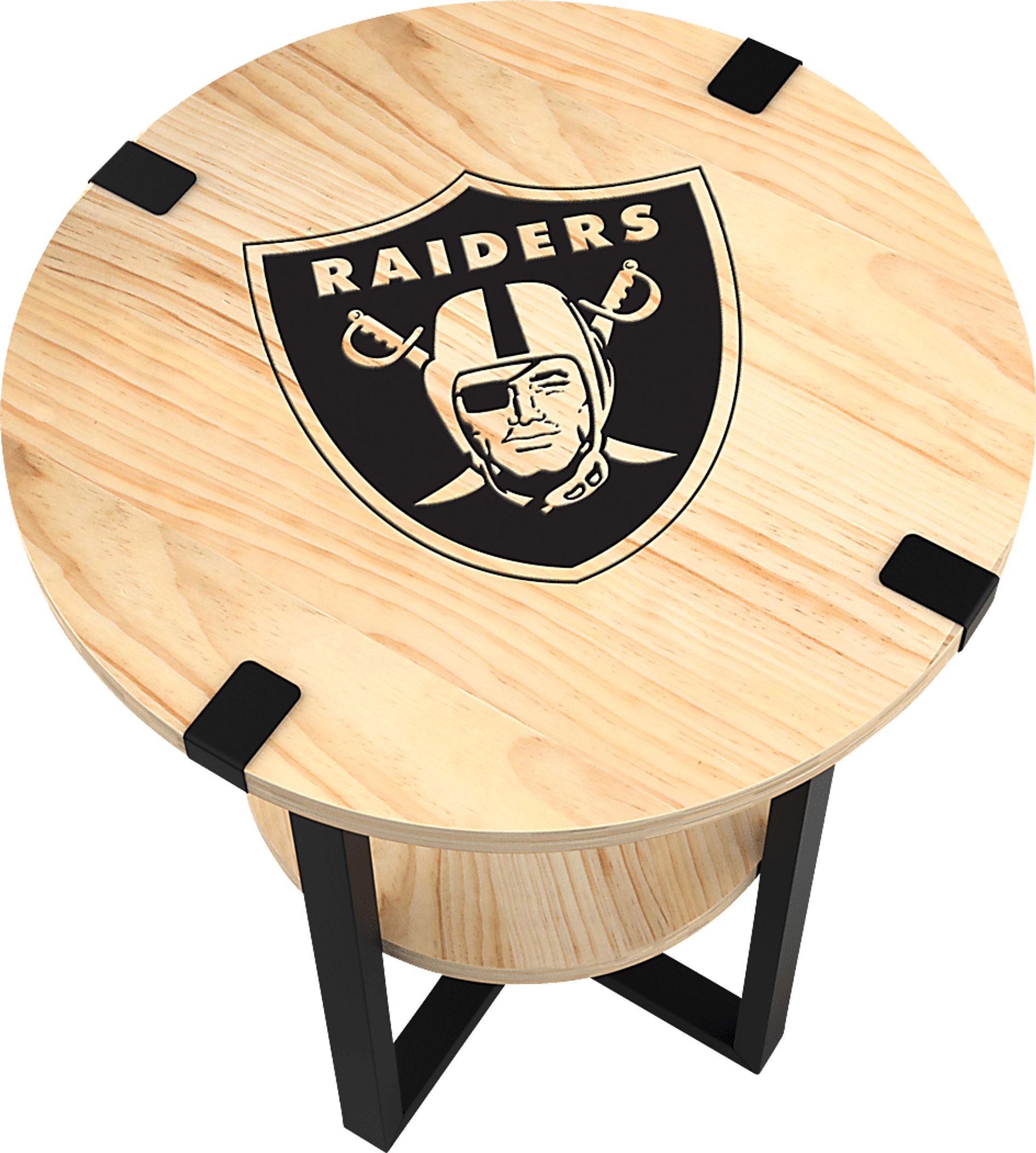 Las Vegas Raiders Side Table - Image 4