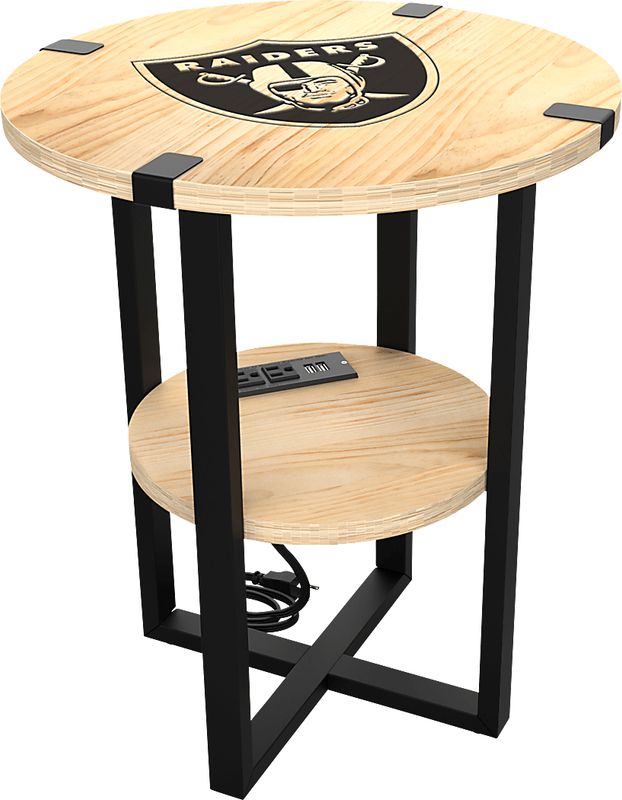 Las Vegas Raiders Side Table