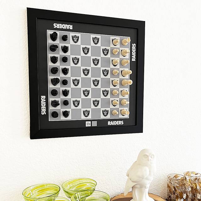 Las Vegas Raiders Wall Chess Set - Thumbnail - Image 2