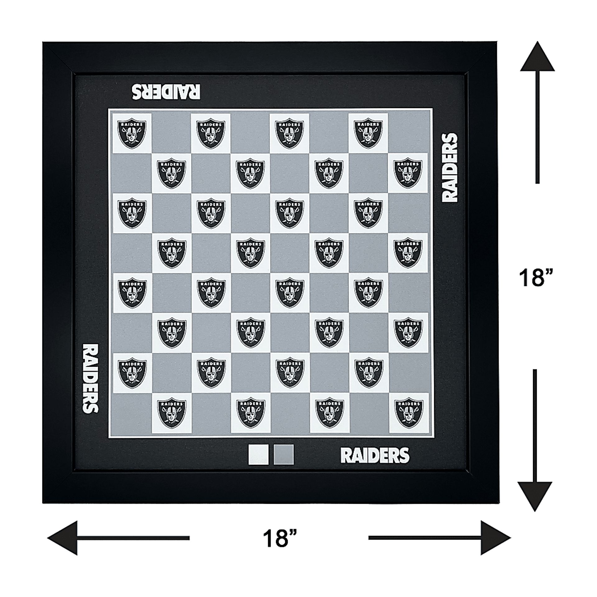 Las Vegas Raiders Wall Chess Set - Image 6