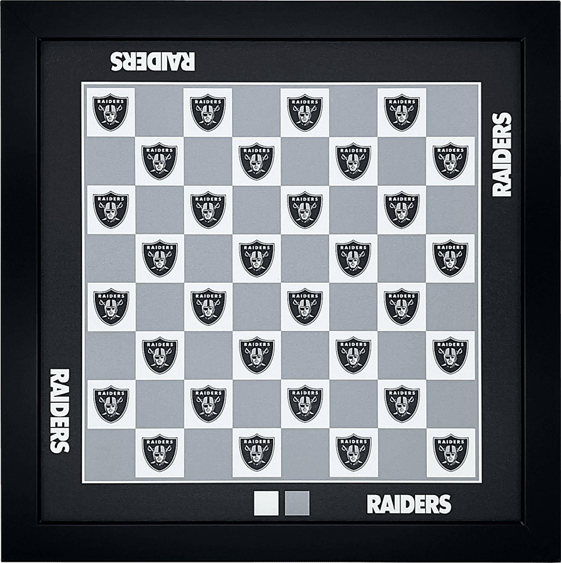 Las Vegas Raiders Wall Chess Set - Image 1