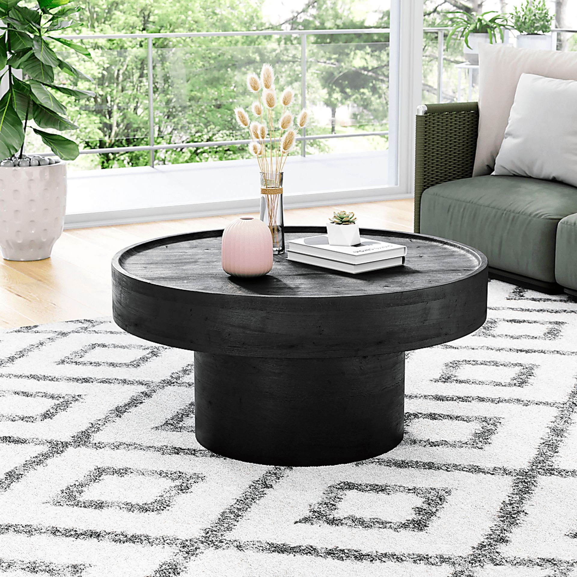 Lasala Black Cocktail Table - Image 8
