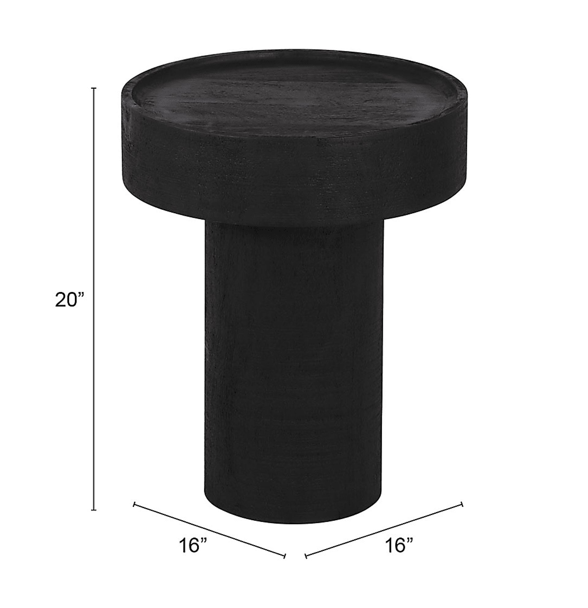 Lasala Black End Table - Image 7