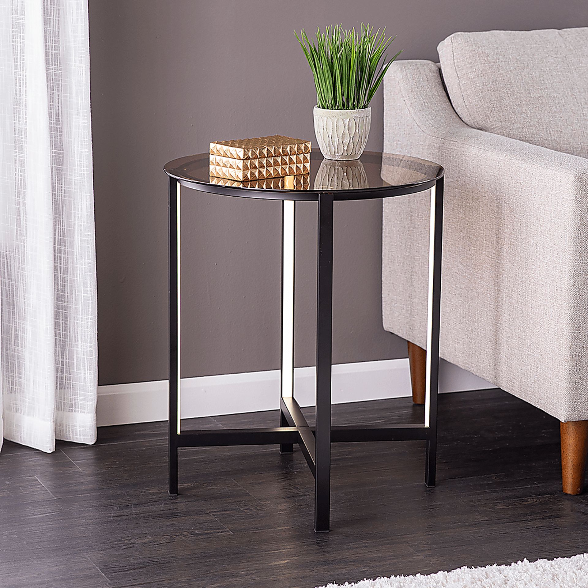 Lasalla Black End Table - Image 2