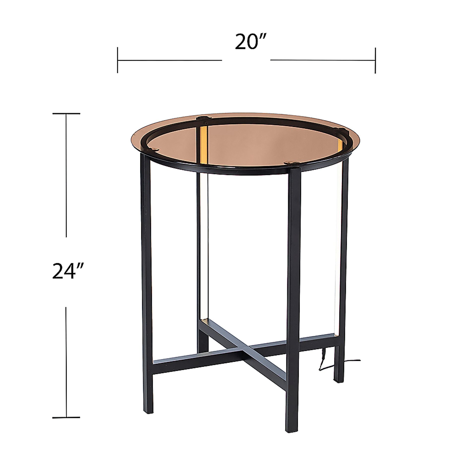 Lasalla Black End Table - Image 7