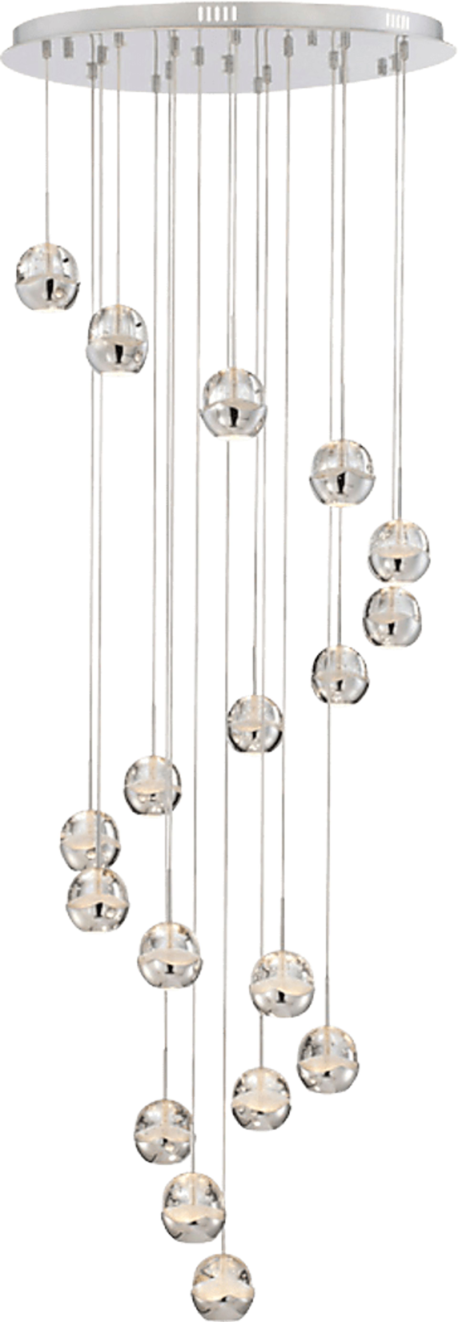 Lasalle Sea Silver Chandelier - Image 1