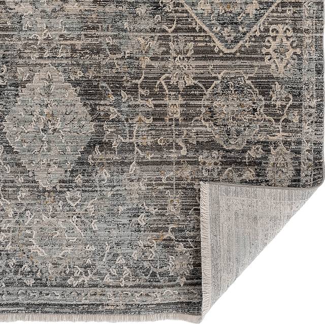 Lashrane Blue 5'3 x 7'10 Rug - Thumbnail - Image 4