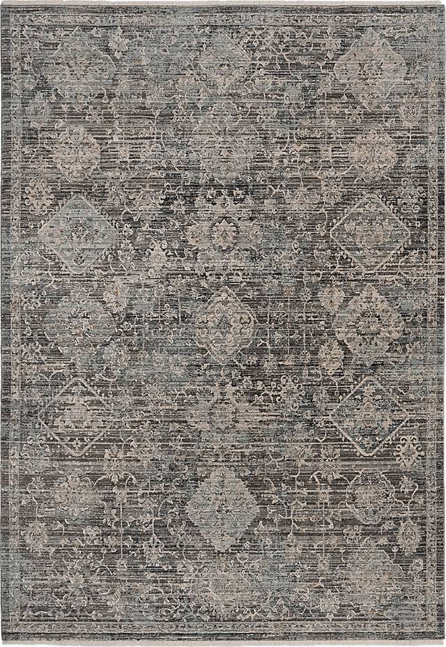 Lashrane Blue 5'3 x 7'10 Rug - Thumbnail - Image 1