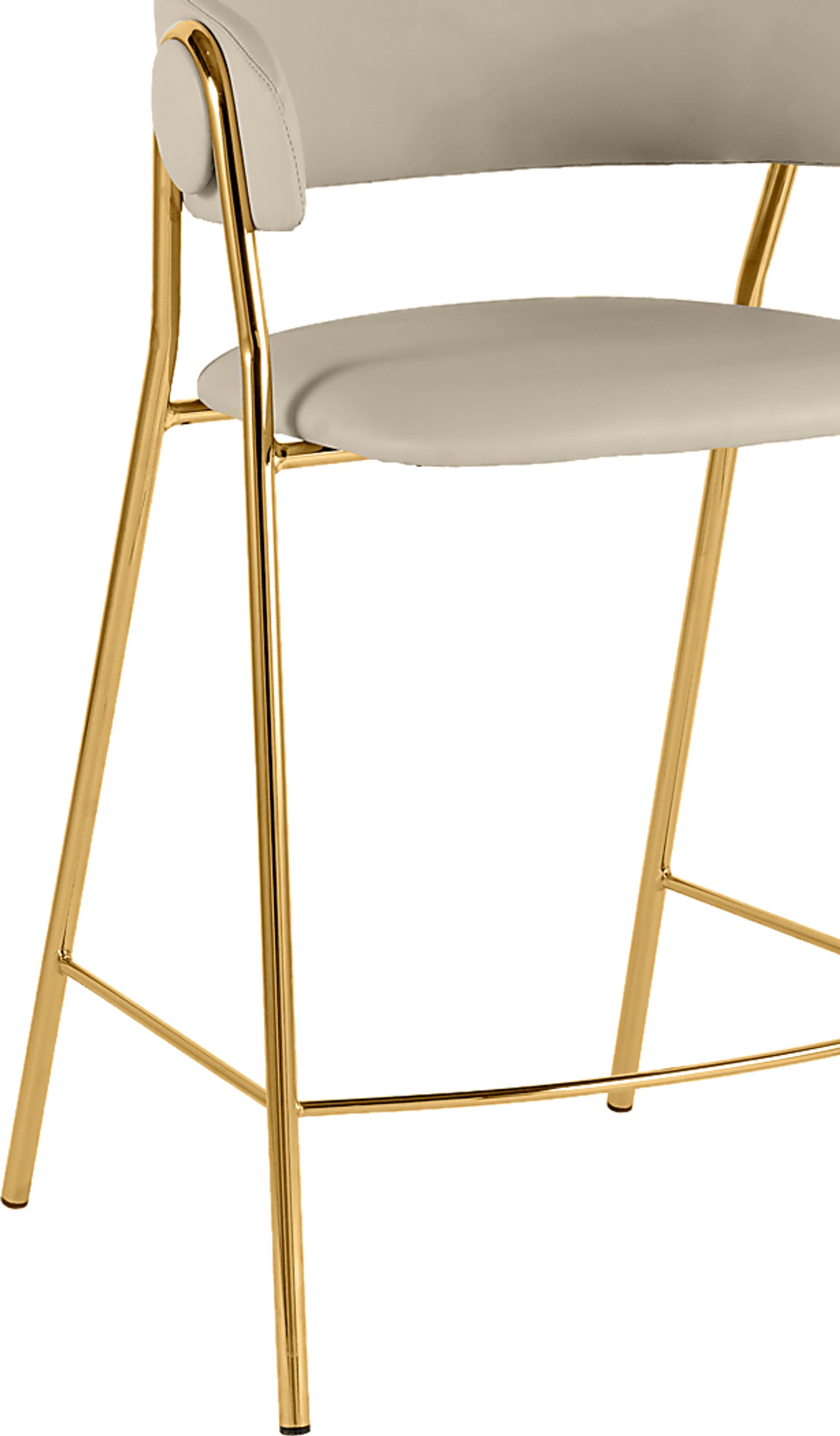 Lasiandra Beige Counter Stool, Set of 2 - Image 3