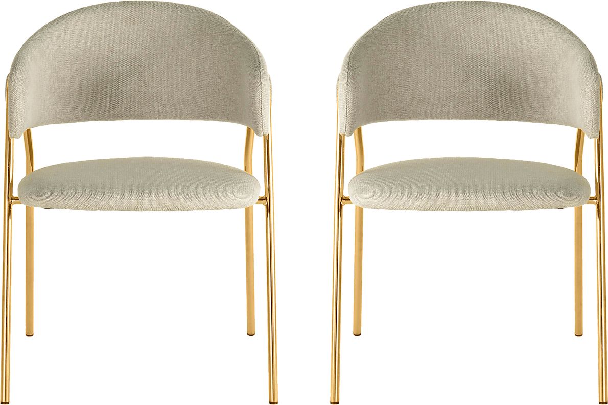 Lasiandra Cream Dining Chair, Set of 2