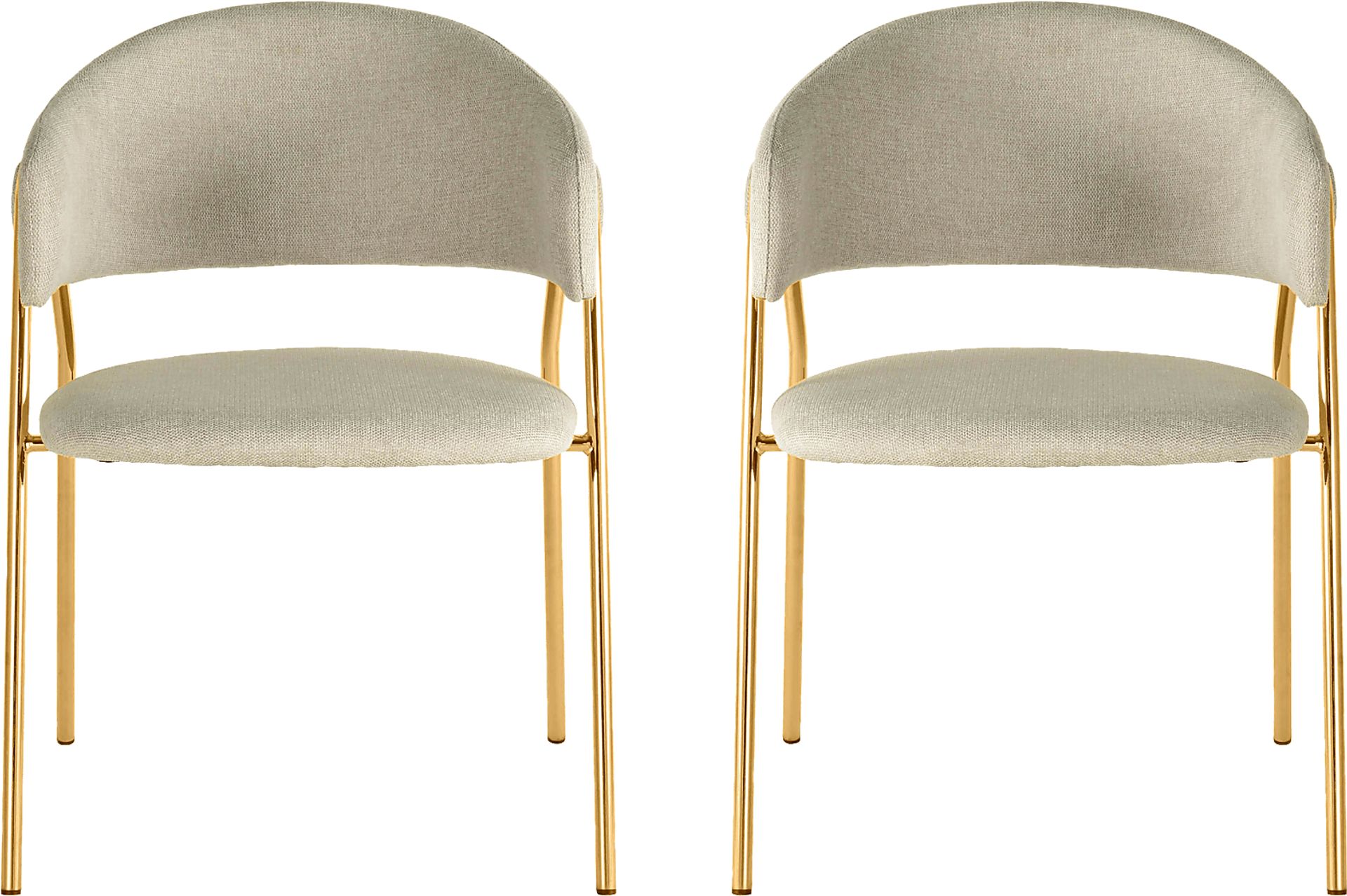 Lasiandra Cream Dining Chair, Set of 2 - Image 1
