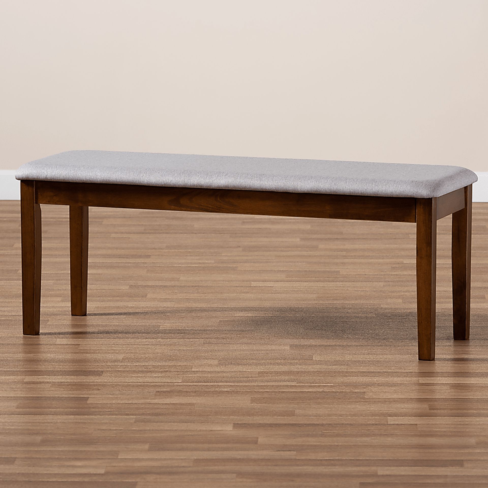 Lasic Walnut Bench - Image 6