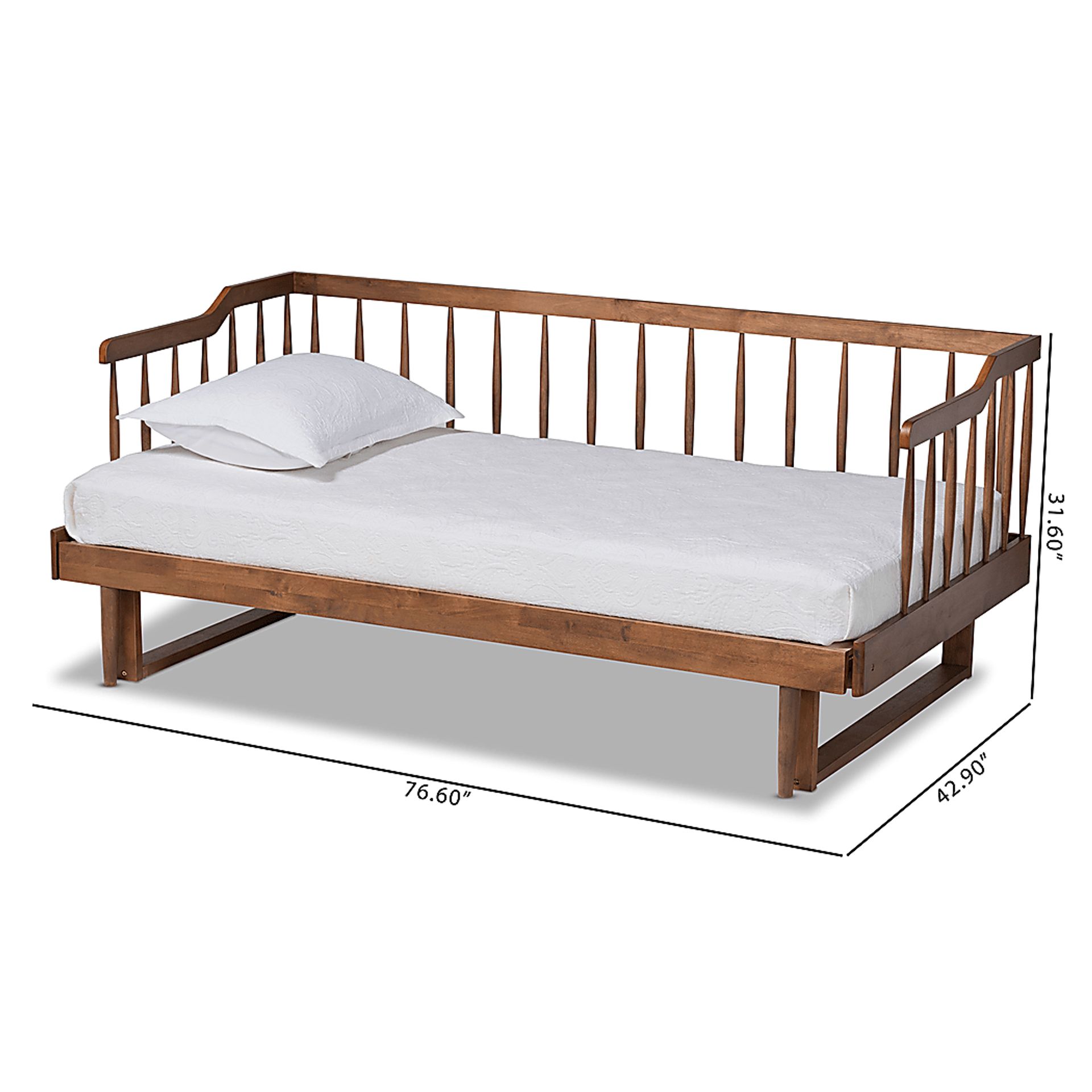 Lassen Lane Brown Daybed - Image 11