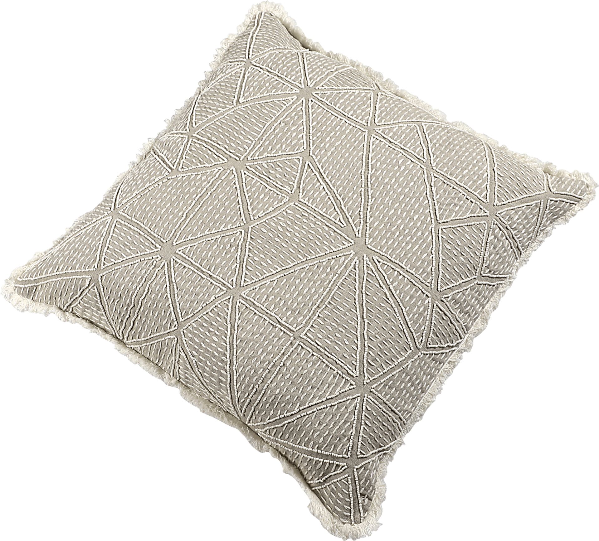Lassree Ivory Accent Pillow - Image 3