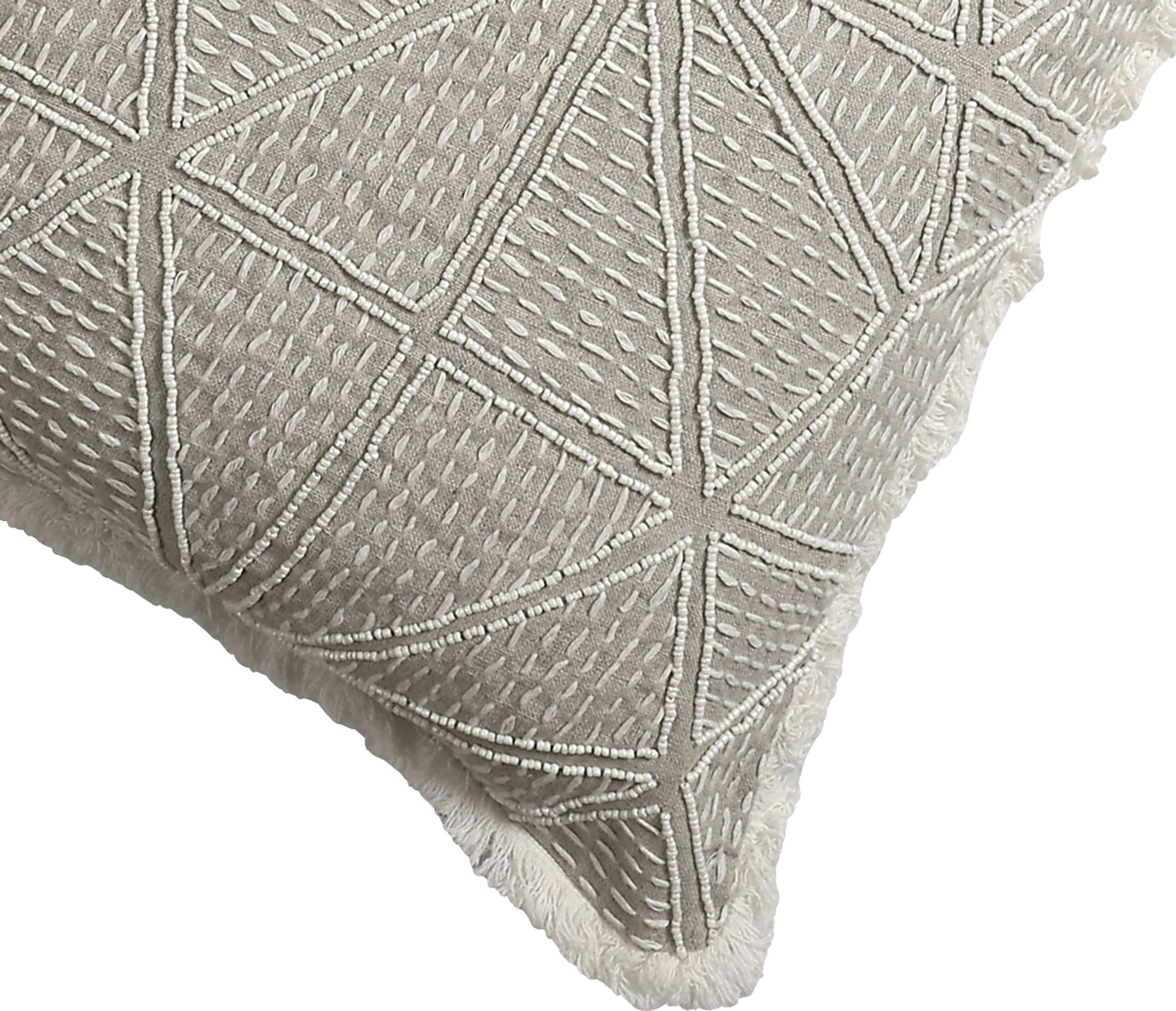 Lassree Ivory Accent Pillow - Image 8