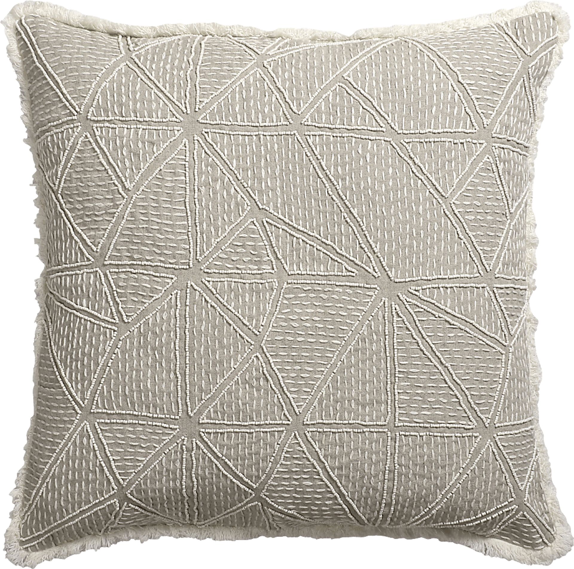 Lassree Ivory Accent Pillow - Image 1