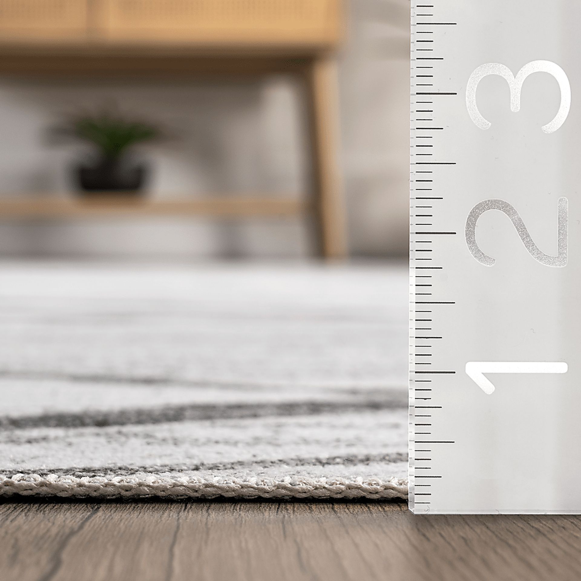 Lastur Light Gray 6' x 9' Rug - Image 3