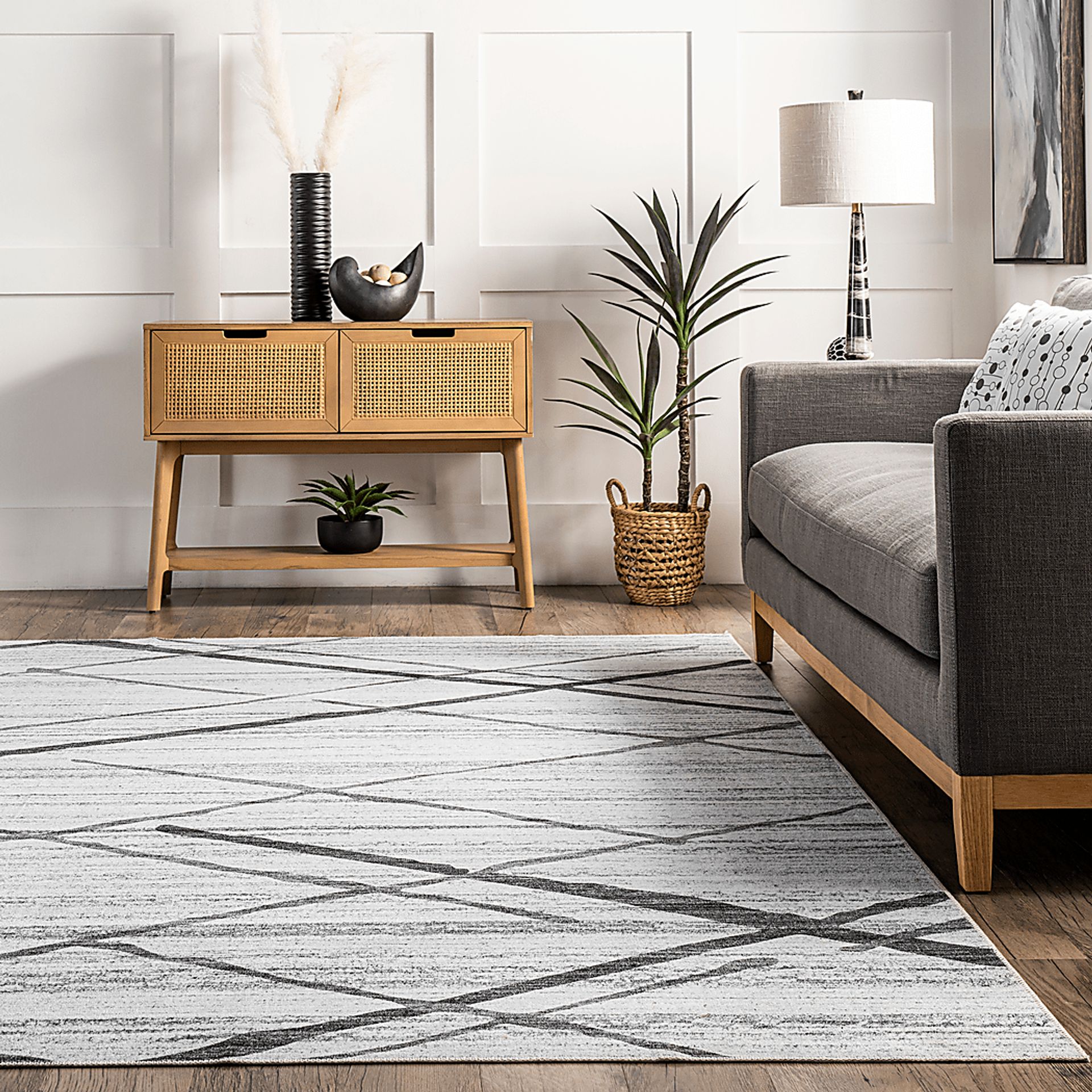 Lastur Light Gray 8' x 10' Rug - Image 7