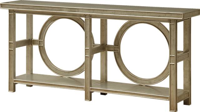 Latchington Beige Sofa Table - Thumbnail - Image 1