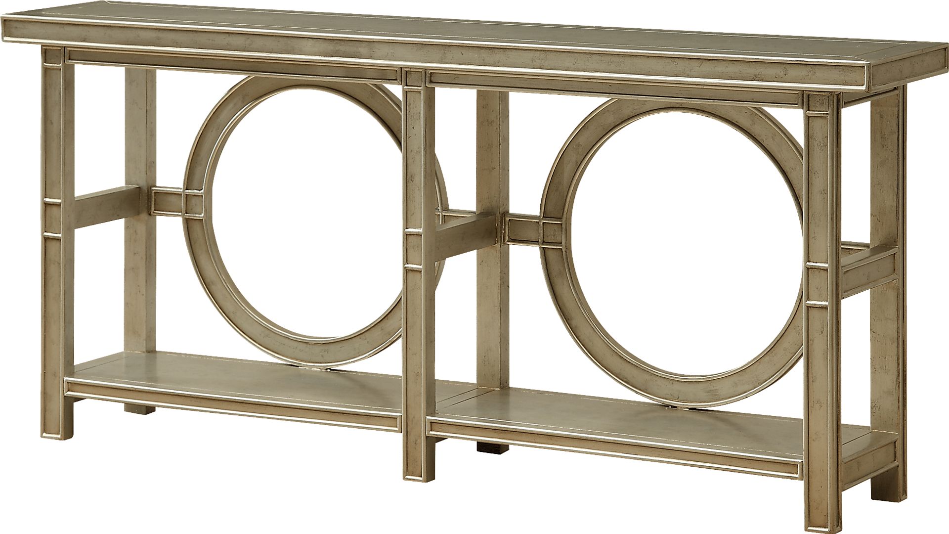 Latchington Beige Sofa Table - Image 1