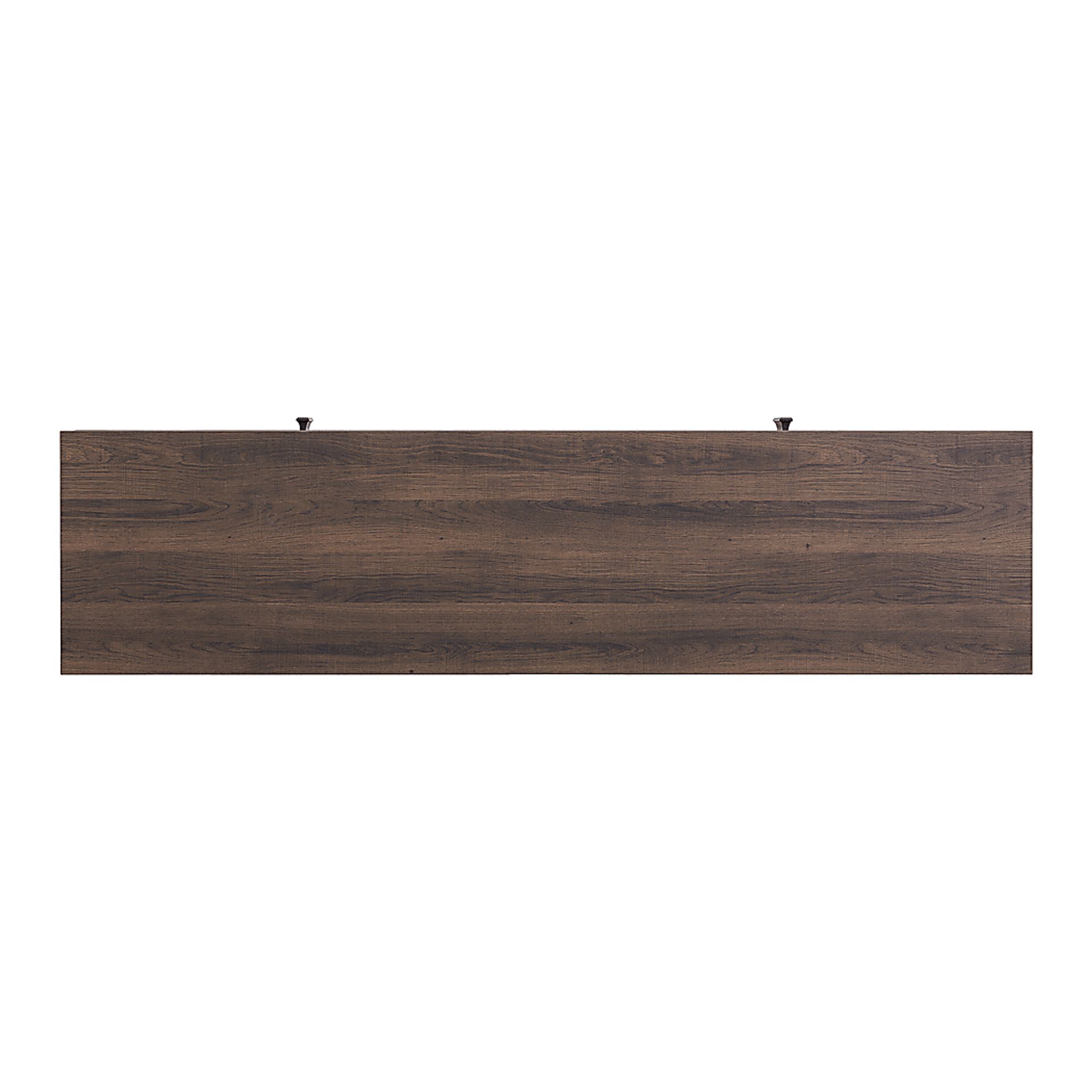 Latchwood I Brown 63 in. Console With Electric Log Fireplace - Image 5