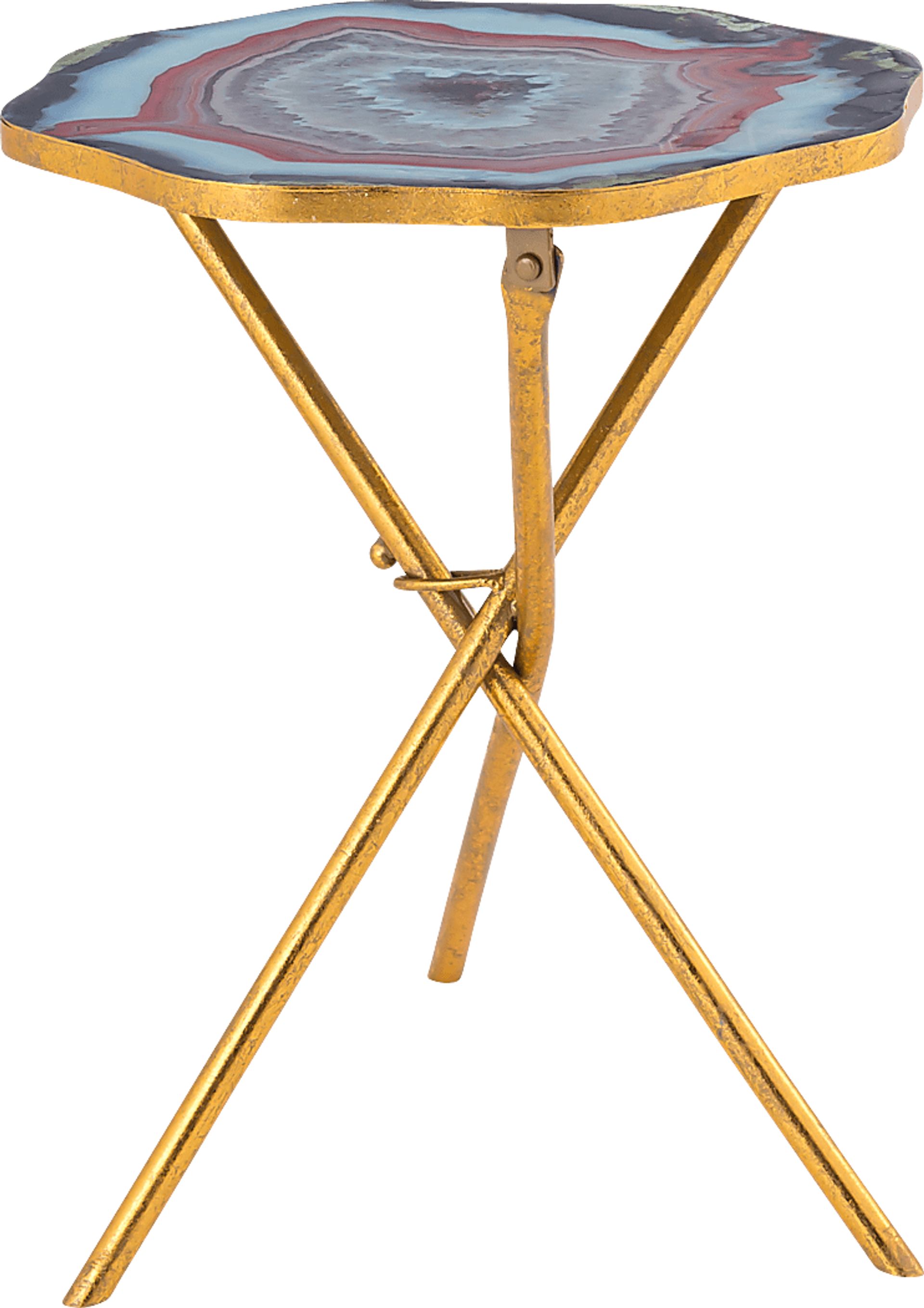 Lateran Blue Accent Table - Image 3