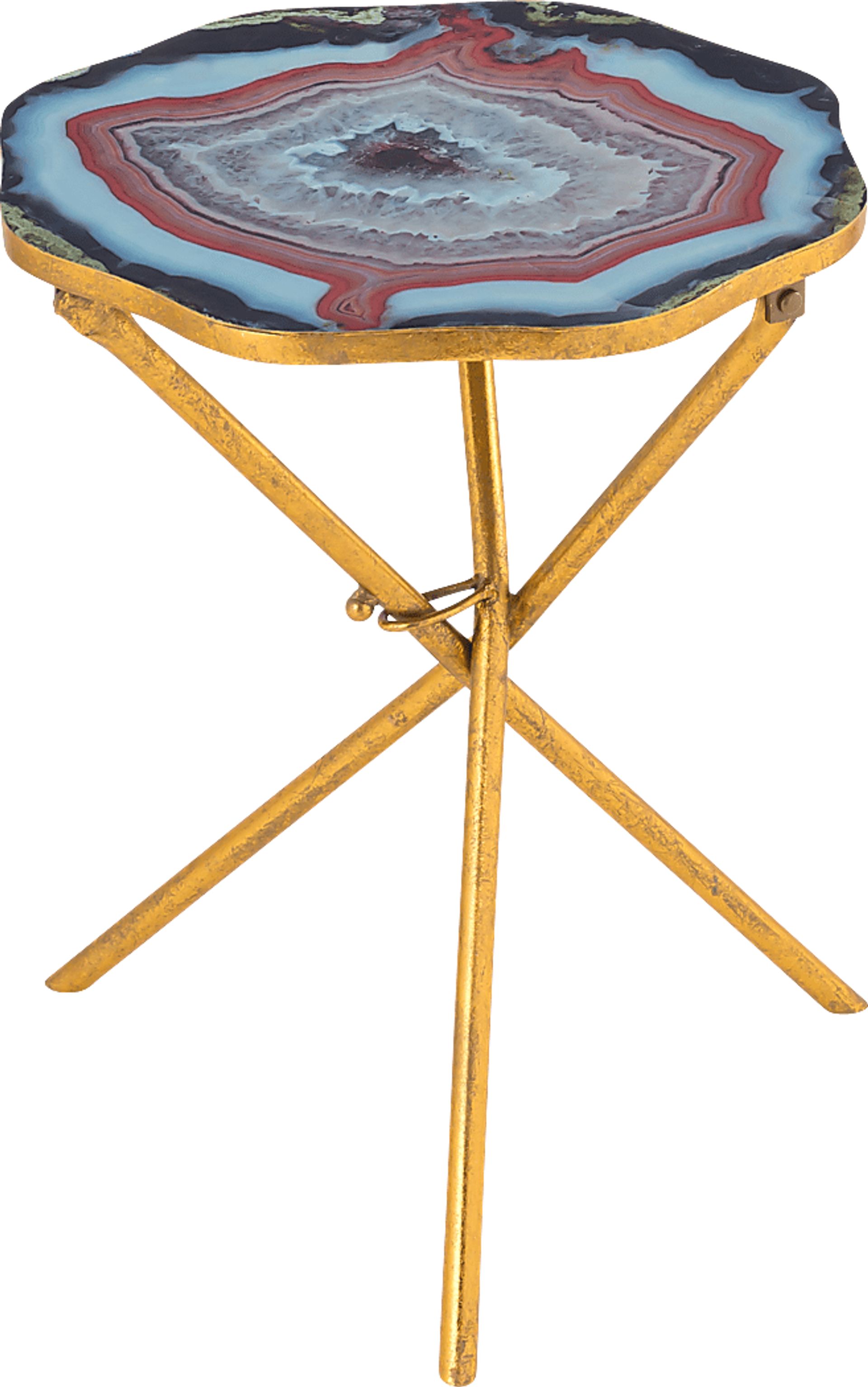 Lateran Blue Accent Table - Image 1