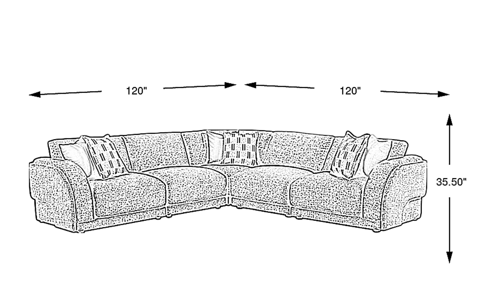 Dimension Image. Please refer to the Dimension Tab on this page for dimension details.