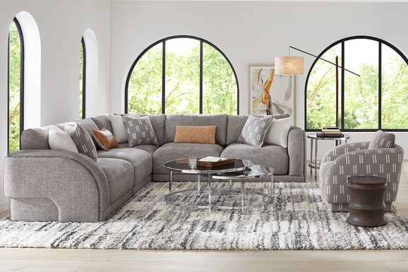 Latham Court 5 Pc Sectional