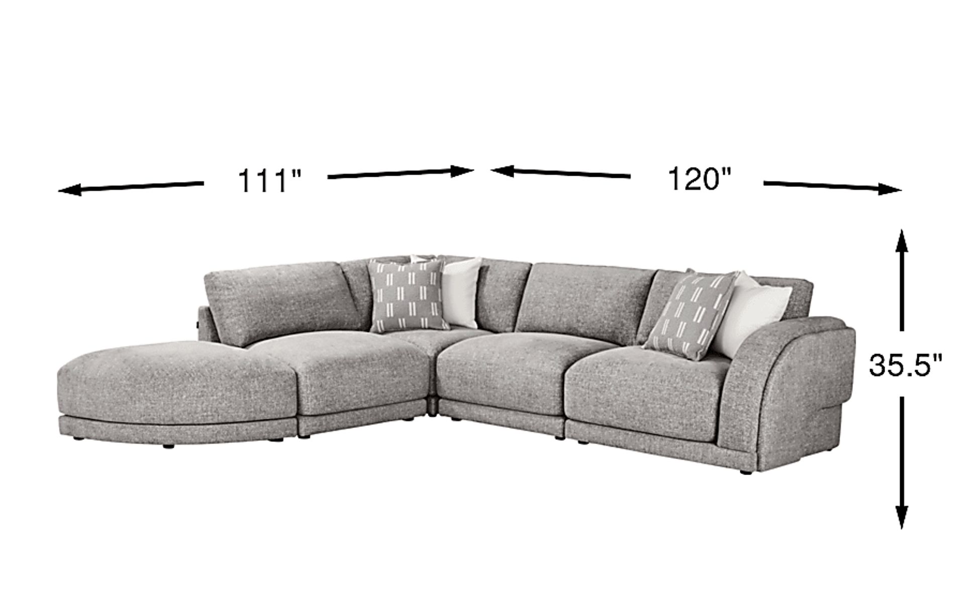 Dimension Image. Please refer to the Dimension Tab on this page for dimension details.