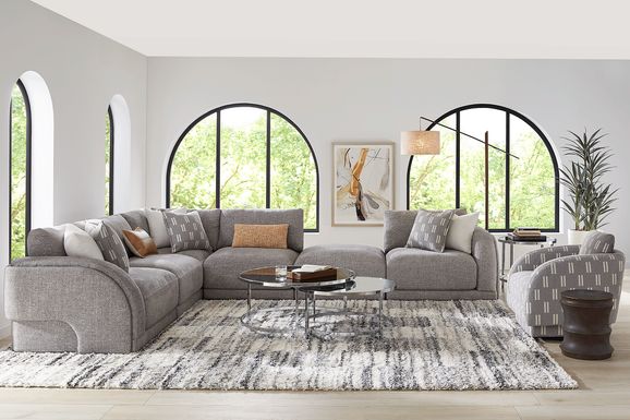 Latham Court 6 Pc Sectional