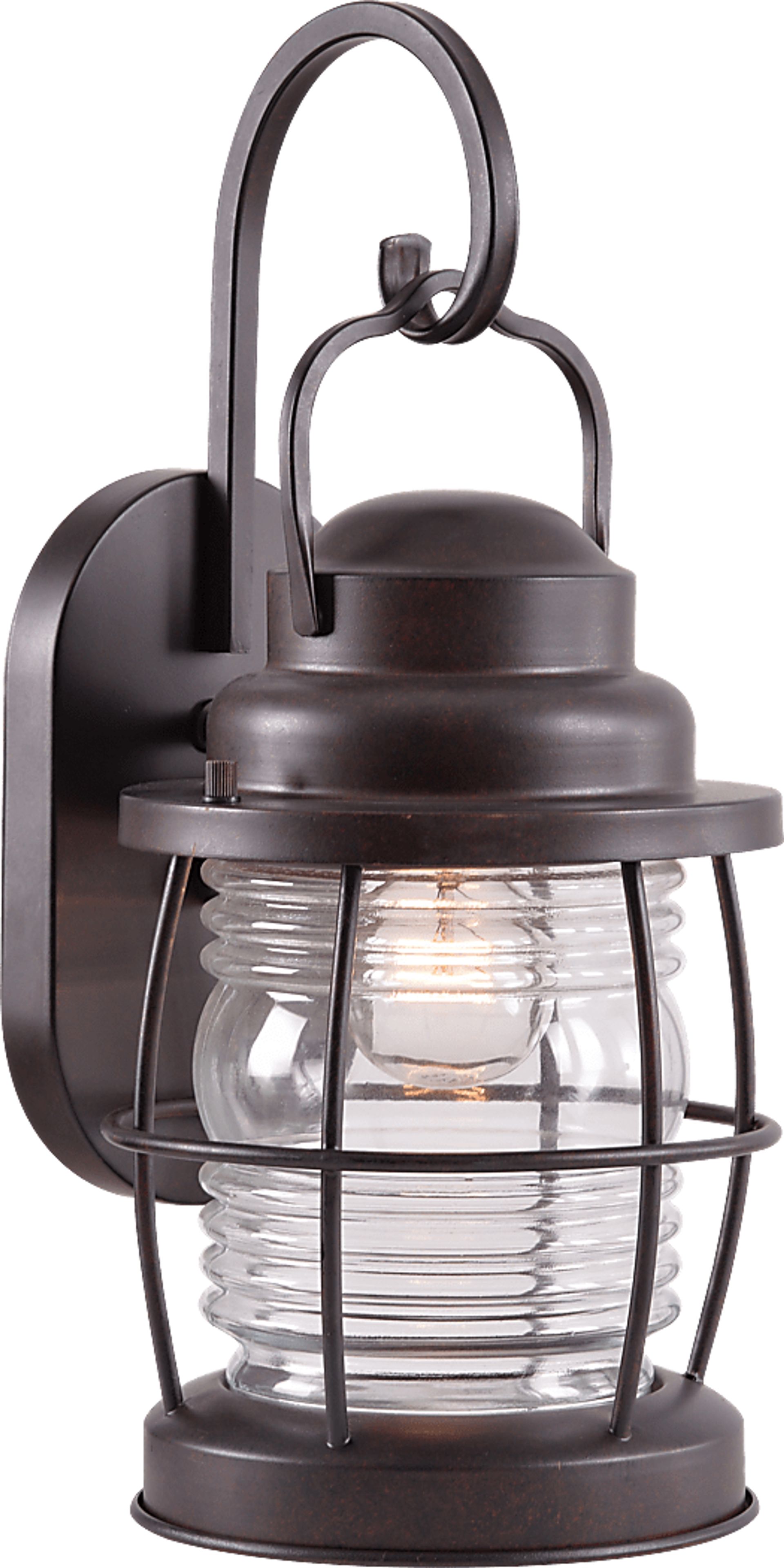 Latika Black Outdoor Wall Sconce - Image 1