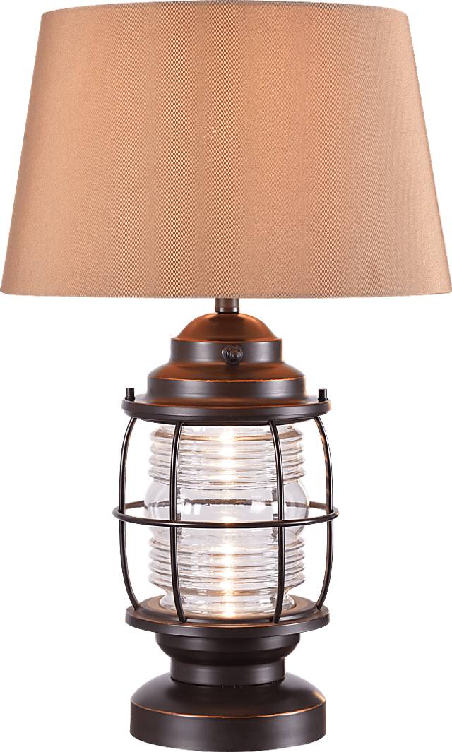 Latika Brown Outdoor Table Lamp - Thumbnail - Image 1