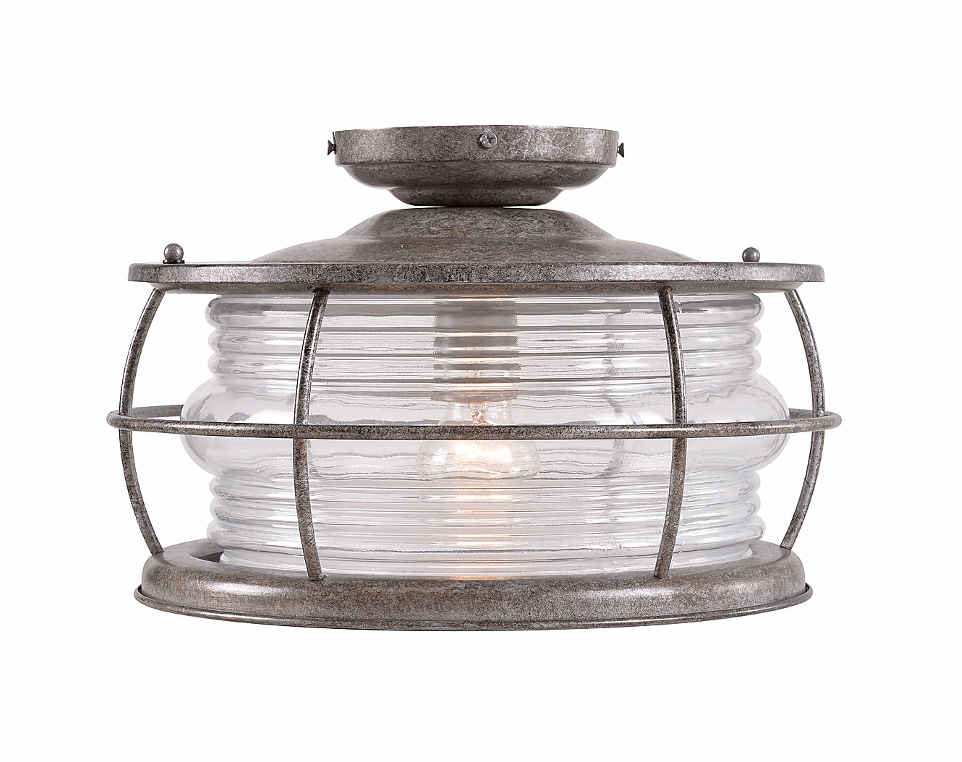 Latika Gray Outdoor Chandelier - Image 2