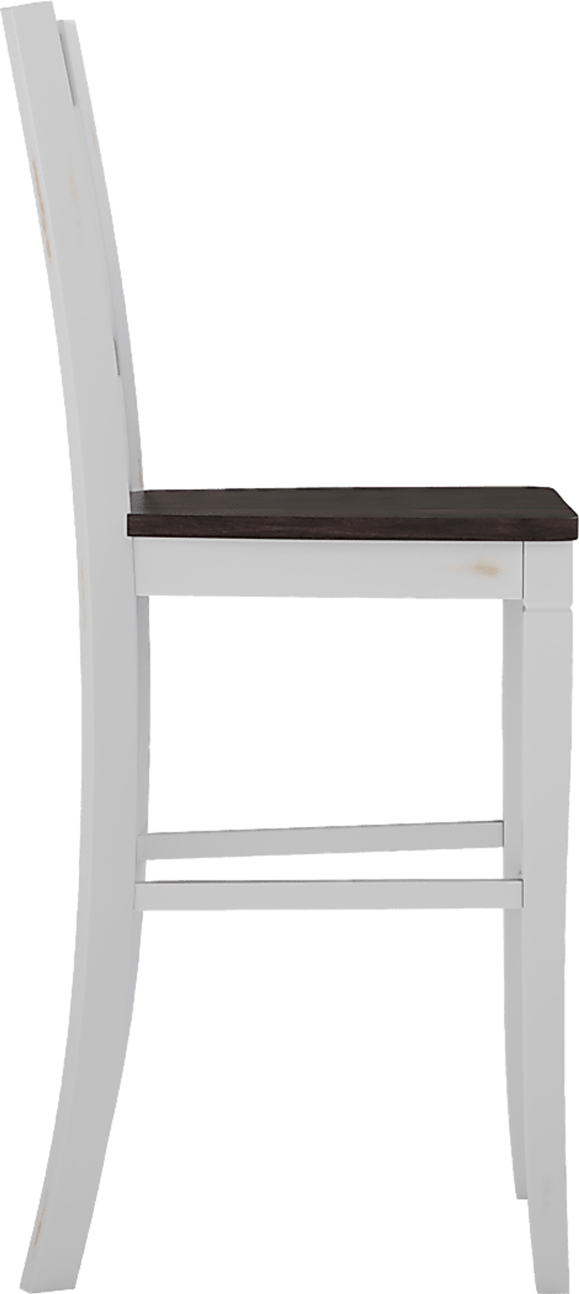 Latourette White Barstool, Set of 2 - Image 8