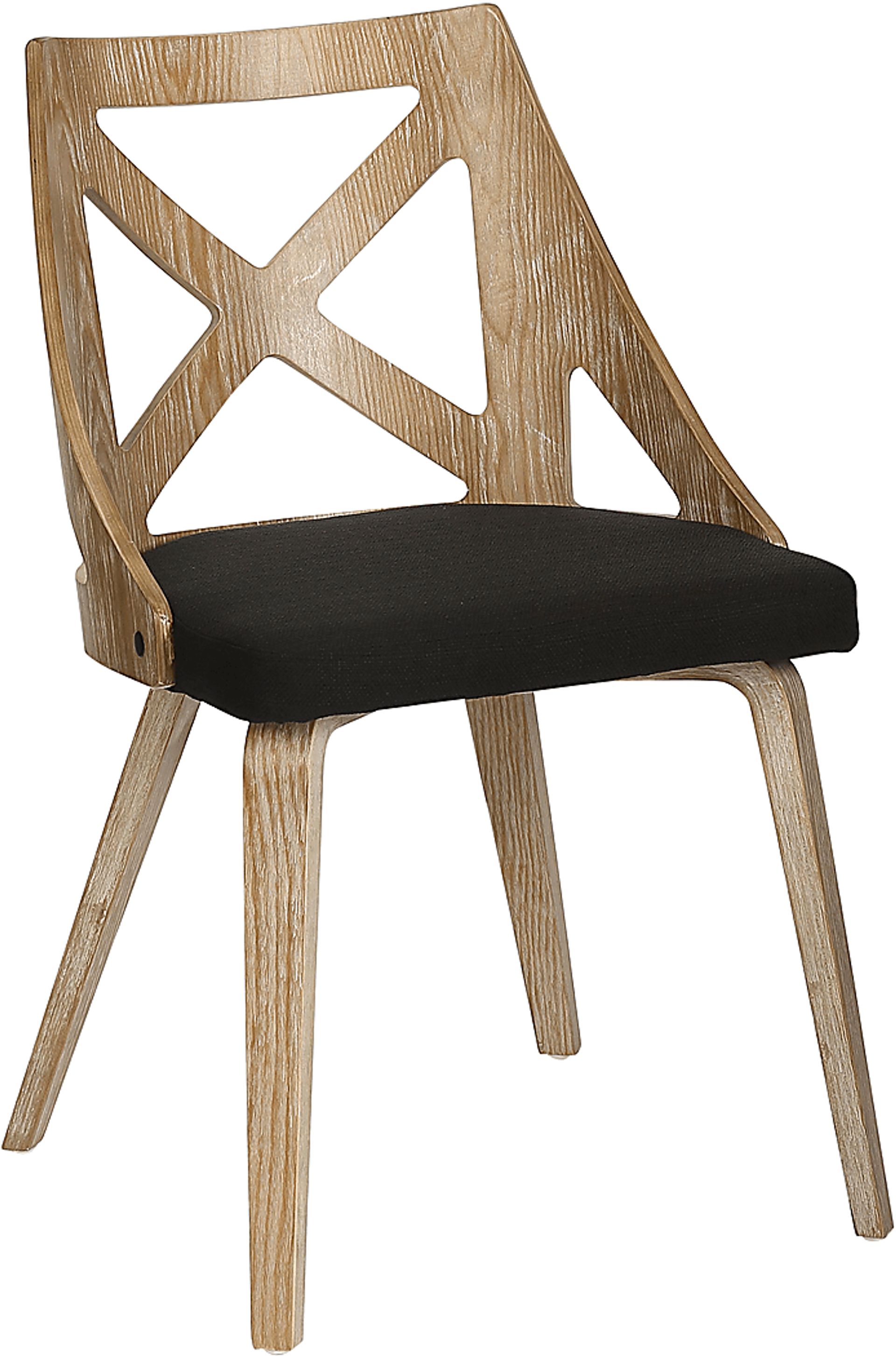 Lauber II Black Side Chair Set of 2 - Image 2
